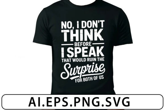 Funny Sarcastic Quote Typography Svg for Graphics and Crafts
