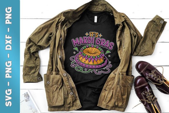 It s Mardi Gras Food Quote Funny SVG: A Graphics Review for Crafts Sellers