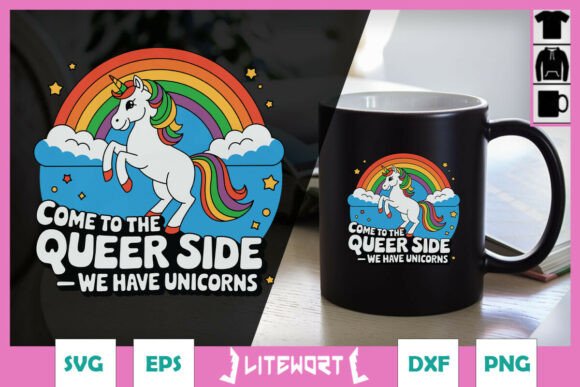 Lgbt Unicorn Pride Quote Love SVG Review