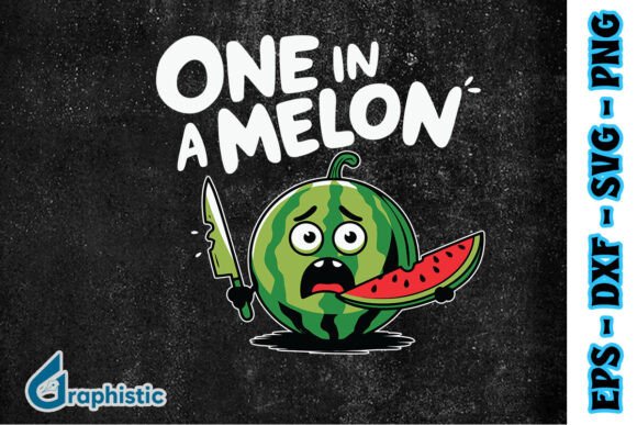 One in a Melon Quote Watermelon SVG: A Crafts & Graphics Review